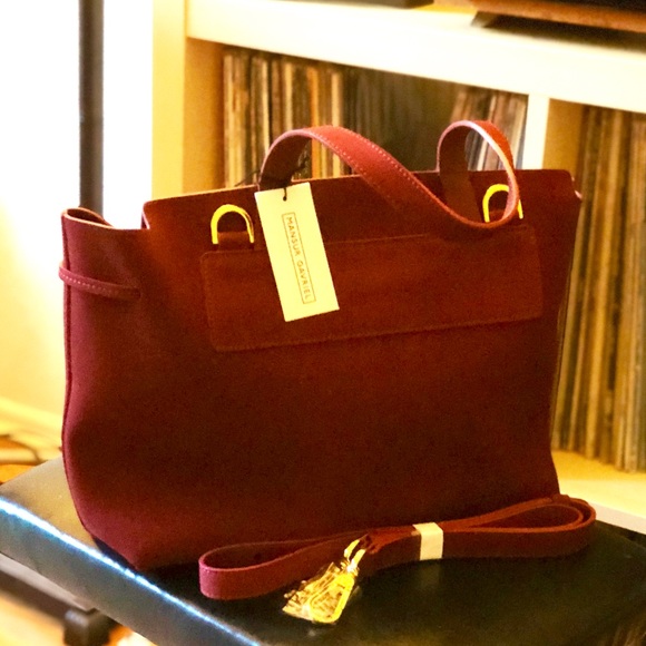 MANSUR GAVRIEL LADY BAG IN BURGUNDY LEATHER - Picture 4 of 8